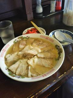 チャーシュー麺　￥６００