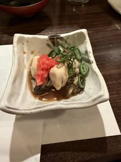 殻つき焼き牡蠣