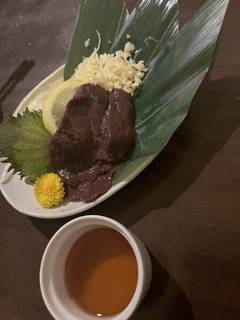 馬のレバ刺し ～数量限定～