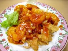 海老のチリソース