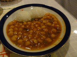 ひよこ豆のトマト煮込み