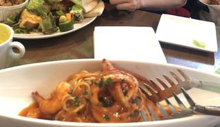 シーフードパスタ