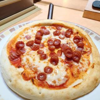 ソーセージピザ