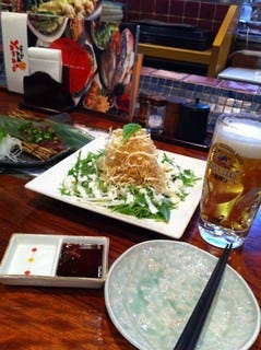 男爵芋のパリパリサラダ