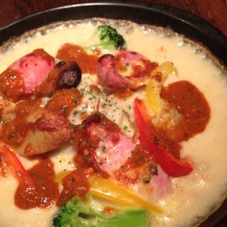 ドイツソーセージ２種＆ポテトグラタン