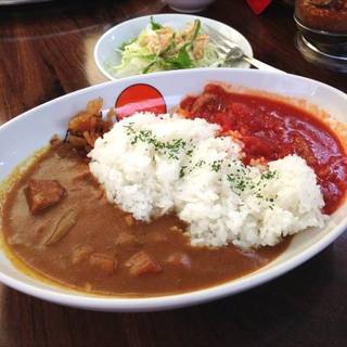 牛スジのトマトライス