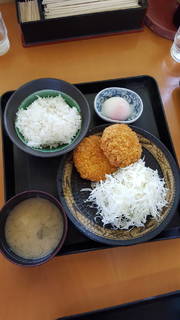 メンチカツ定食