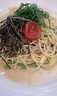 じゃこと水菜の和風スパゲッティ