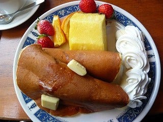フルーーツパンケーキ