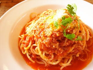 ツナとトマトのパスタ