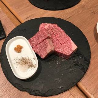 特撰「みかわ牛」の極上ステーキ