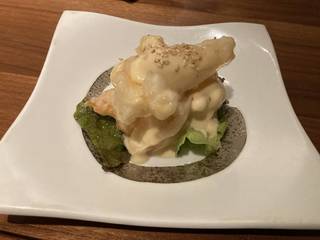 ぷりぷりエビの自家製マヨネーズ和え