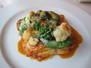 野菜のラザニア