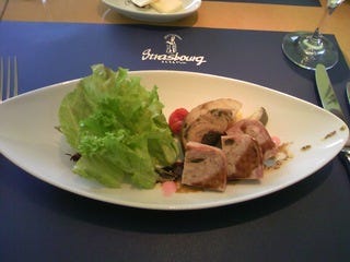 鶏のロールとテリーヌ