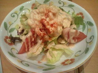 小エビのカクテルサラダ