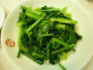 青菜炒め