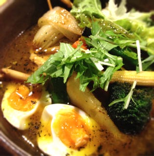 チキン野菜のスープカリー