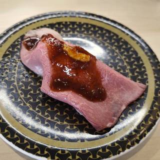 ローストビーフガーリックソース山わさび