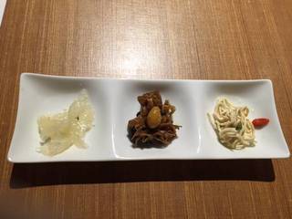 前菜三種盛り合わせ