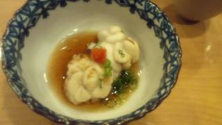 白子のポン酢和え