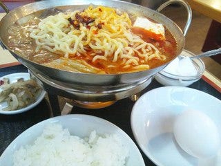 羊肉火鍋ランチセット