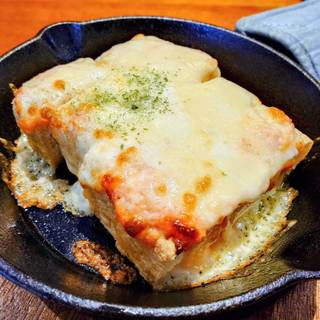 とちお油揚げ明太チーズ焼き