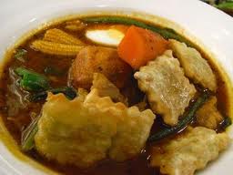 ラビオリのスープカレー