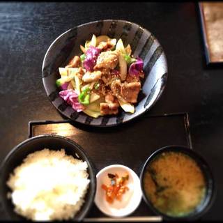 肉野菜炒め定食
