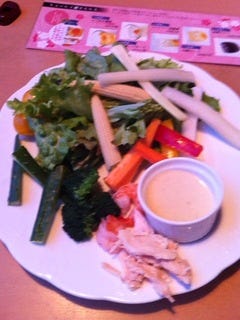 ウメ子の菜園バーニャカウダ