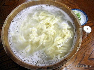 たらいうどん