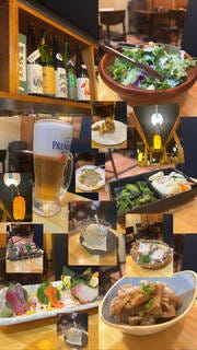 鮮魚の刺身3点・筑波地鶏&名物焼き鳥食べ放題コース