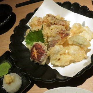 きのこ５種の天ぷら