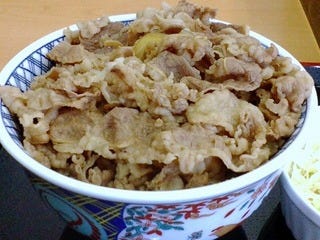 牛丼　特盛