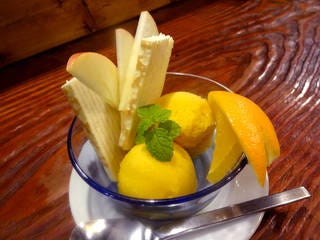 季節のフルーツ＆ジェラート
