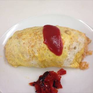 昔ながらのオムライス