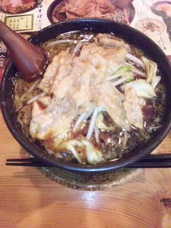 大阪黒醤油ラーメン