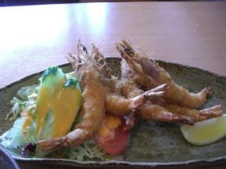 くるまえび定食