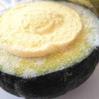 ミニかぼちゃアイスクリーム