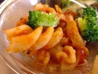 きのことブロッコリーのショートパスタ