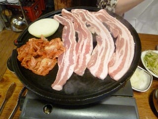 ハーブ豚サムギョプサル