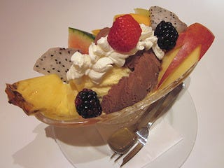 プリンアラモード