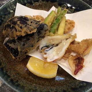 イカゲソとお野菜の天ぷら