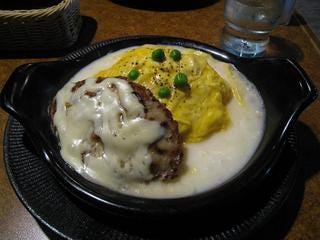 びっくり！オムクリームライス