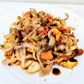 グリルドチキン　バルサミコソース