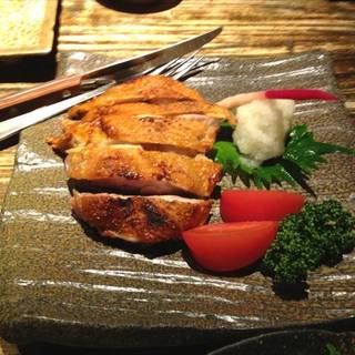 比内地鶏の塩焼き