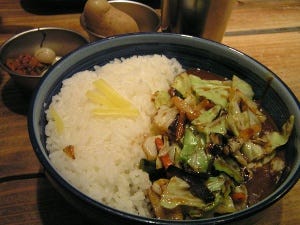 炒め野菜カレー
