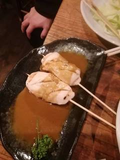 ささみのしぎ焼き