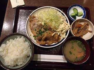 生姜焼き定食