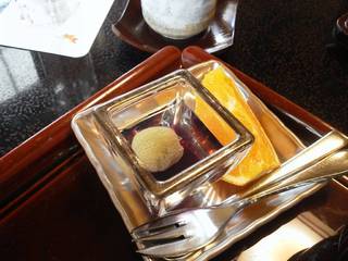 デザートのゼリー