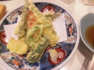 島野菜の天ぷら